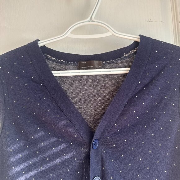 2/$25 - American Apparel Knit Polka Dot Vest - Picture 2 of 4